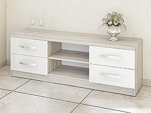 Tumba pentru televizor PS TVX-150 (1.5 m) Stejar Cortona / Alb