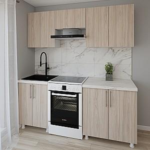 Set mobila bucatarie Smartex K1 200 cm Stejar Deschis