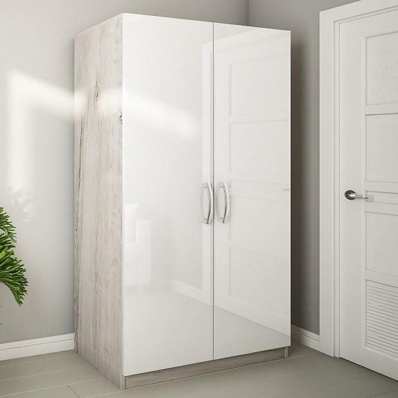 Dulap PS SX-120 Stejar Cortona / Alb