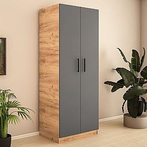 Dulap PS SZ-80 Stejar Auriu / Grafit Gri