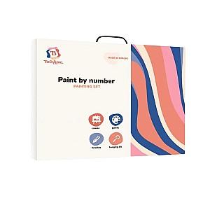 Tablou pe numere BrushMe Mere cu scortisoara (in cutie)