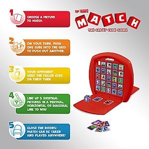 Joc de masa Winning Moves Top Trumps Match Paienjenelul si prietenii lui uimitori