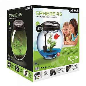 Acvariu Aquael Bowl Sphere 45 Black