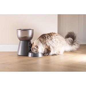 Bol de hrana pentru pisici Beeztees Smart Feeder Cam Anthracite 22x36x32 cm