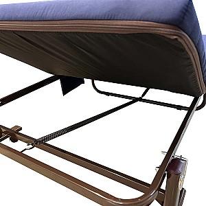 Pat pliant Waltz L80 Albastru Marin