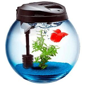 Acvariu Aquael Bowl Sphere 37 Black