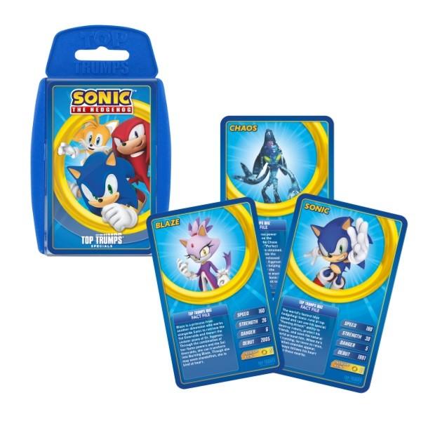 Joc de masa Winning Moves Top Trumps Sonic (EN)