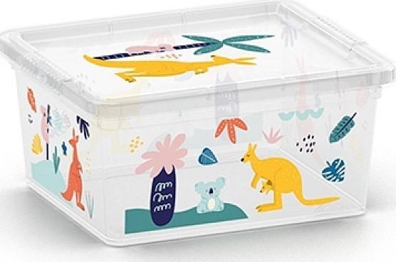 Cutie pentru depozitare KIS C-box XXS Wild Animals