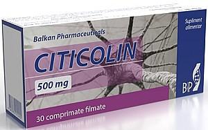 Supliment alimentar Balkan Pharmaceuticals CITICOLIN tablete