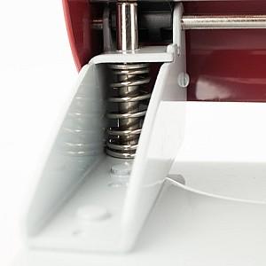 Perforator Axent Exakt-2, 40 coli, roșu, 3940-06-A