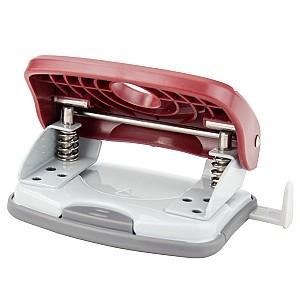 Perforator Axent Welle-2, 20 coli, roșu, 3820-06-A