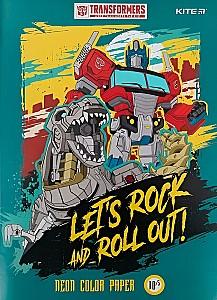 Hârtie colorată Kite Transformers NEON TF21-252