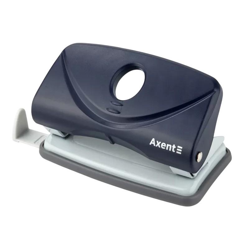 Perforator Axent Welle-2, 10 coli, albastru, 3810-02-A