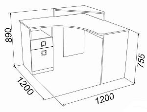 Set dormitor Ambianta Amigo Nr.1 Artisan/Crem
