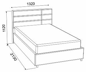 Set dormitor Ambianta Amigo Nr.2 Artisan/Crem