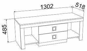 Set dormitor Ambianta Amigo Nr.2 Artisan/Crem