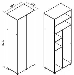 Set dormitor Ambianta Kosmo Artisan/Crem
