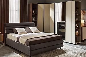 Set dormitor Ambianta Kosmo Gri