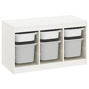 Comoda copii IKEA Trofast 99x44x56 Alb