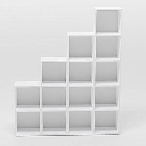 Etajera Smartex Box Set(415) White