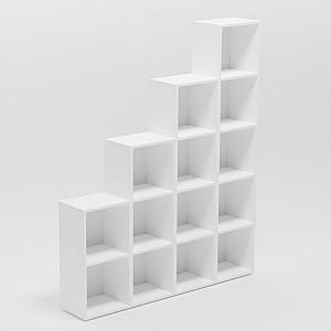 Etajera Smartex Box Set(415) White