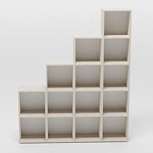 Etajera Smartex Box Set(415) Light Oak