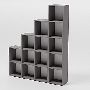 Etajera Smartex Box Set(415) Graphite