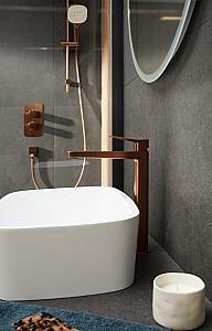 Baterie pentru lavoar Armatura Malaga PVD Aur Roz