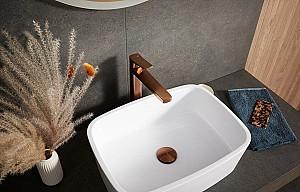 Baterie pentru lavoar Armatura Malaga PVD Aur Roz