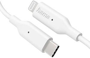 USB сablu Hama USB-C to Lightning White (201598)