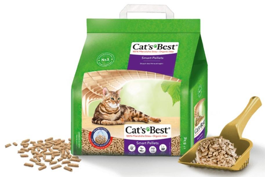Asternut pentru litiere Cat's Best SMART PELLETS 10 l 5 kg
