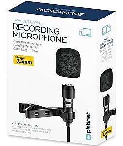 Microfon Platinet 45462 PMLLCB Black