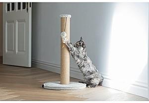 Ansamblu pentru pisici Beeztees răzuitoare pentru pisici RIBBED LGrey