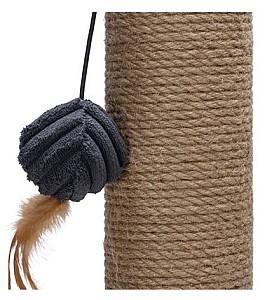 Ansamblu pentru pisici Beeztees răzuitoare pentru pisici RIBBED Anthracite