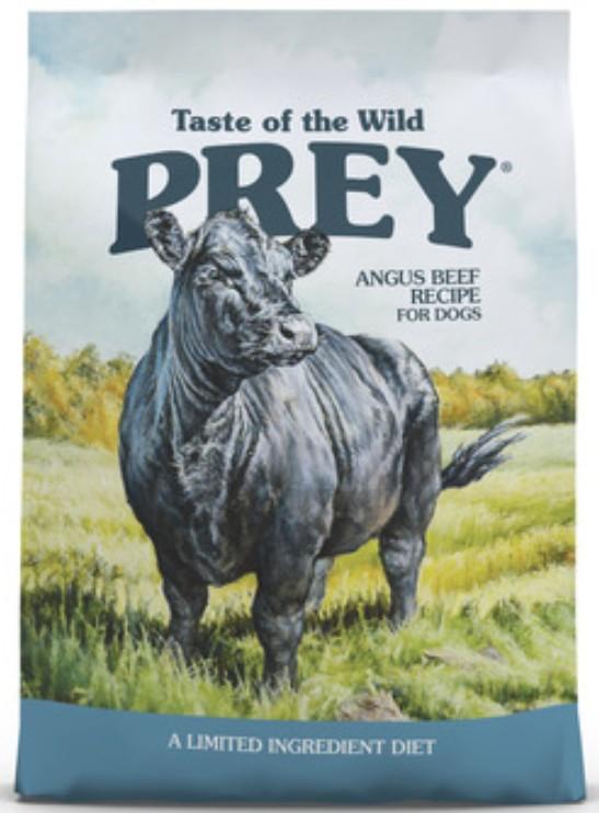 Hrana uscata pentru caini Taste of the Wild PREY ANGUS BEEF DOG 3.6 kg