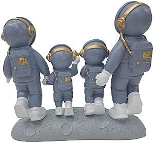 Decoratiune de interior LuxDecor Cosmonaut 4ps 358-9 Albastru