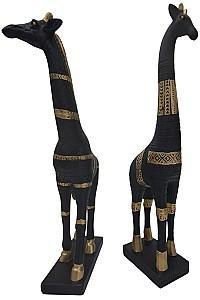 Decoratiune de interior LuxDecor Girafa 2ps 358-10 Negru