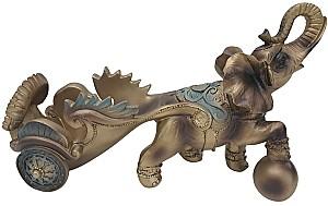 Raft pentru vin LuxDecor Elefant 49-61 Auriu