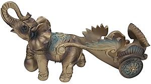 Raft pentru vin LuxDecor Elefant 49-61 Auriu