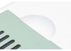 Litiera acoperita pentru pisici Beeztees Litieră acoperită NESTOR Green/White 56x39x39cm