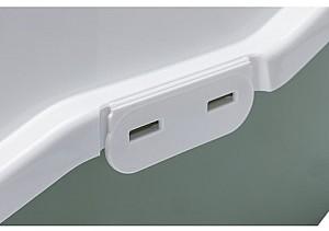 Litiera acoperita pentru pisici Beeztees Litieră acoperită NESTOR Green/White 56x39x39cm