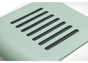 Litiera acoperita pentru pisici Beeztees Litieră acoperită NESTOR Green/White 56x39x39cm