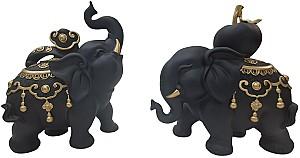 Decoratiune de interior LuxDecor Elefant 358-12 Negru