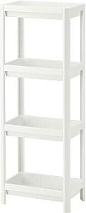 Etajera IKEA Vesken 36x23x100 Alb