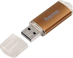 Stick memorie usb Hama Laeta Brown (91076)