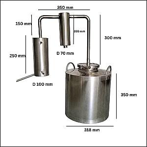 Aparat de tuica IPS GROUP 25 L
