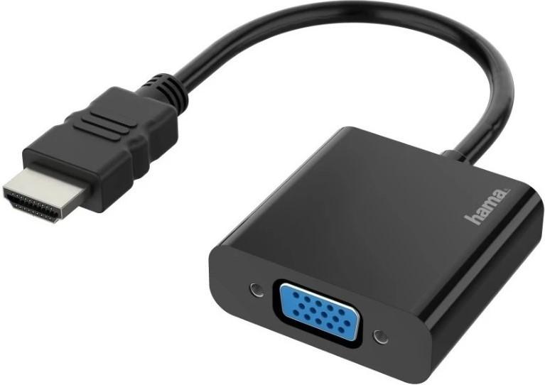 Adaptor de retea Hama HDMI Plug - VGA Socket (200343)