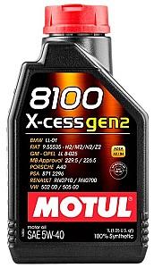 Ulei motor Motul 8100 X-CESS GEN2 5W-40 1 l