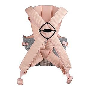 Marsupiu pentru bebelusi Kikka Boo Gwen Fly Knit Pink