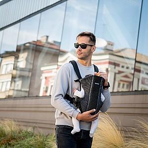 Marsupiu pentru bebelusi Kikka Boo Gwen Fly Knit Mint